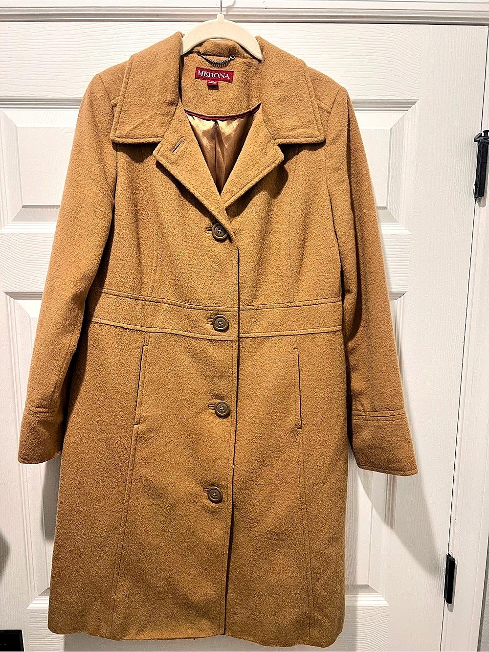 Merona Women's Coat Brown Medium Like New